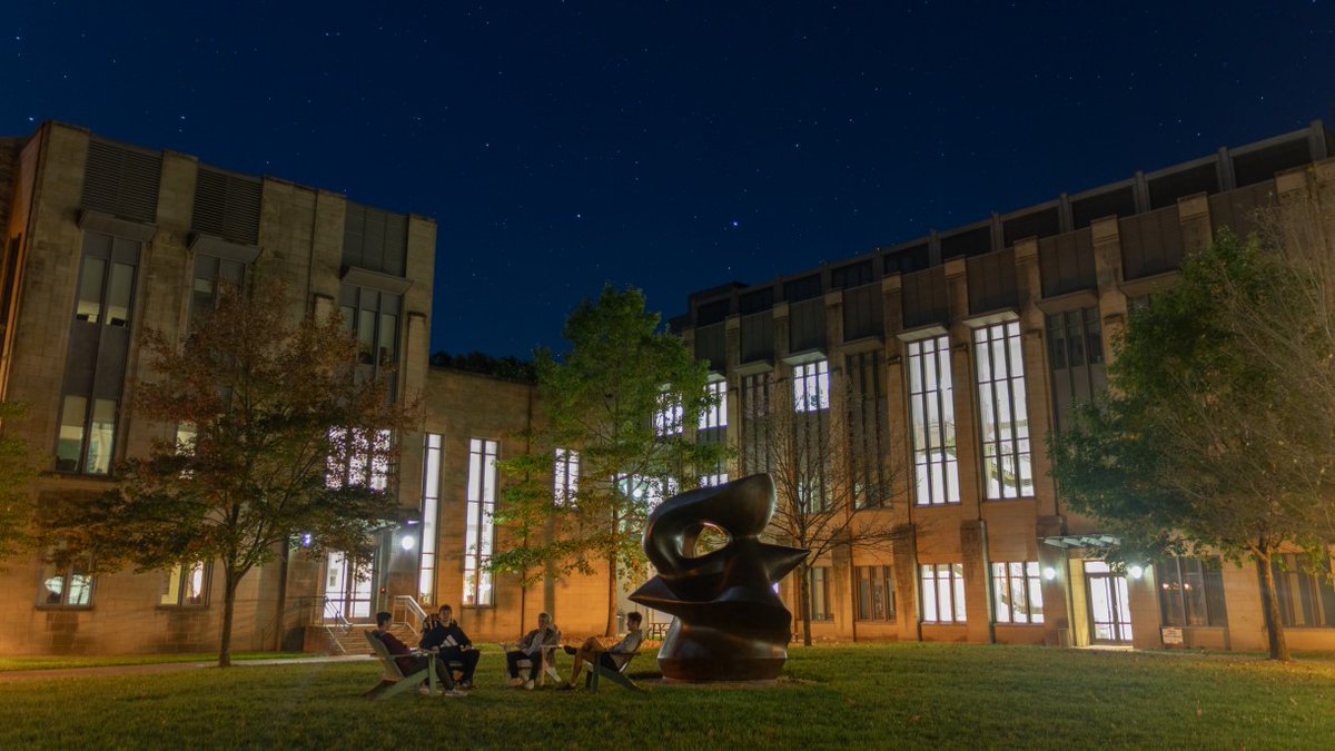 One of our favorite campuses under a starry Ohio night sky through a student’s lens.. #kenyoncollege #studentlife #campusdesign #architecture #design #highered #masterplanning 
kenyon.edu/news/archive/k…