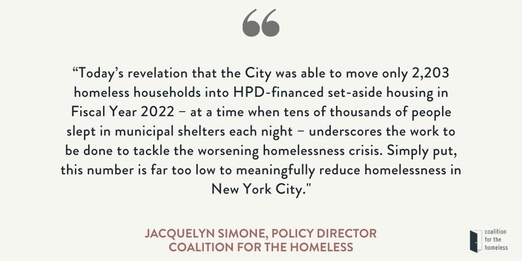 Coalition for the Homeless on Twitter "***Coalition for the Homeless