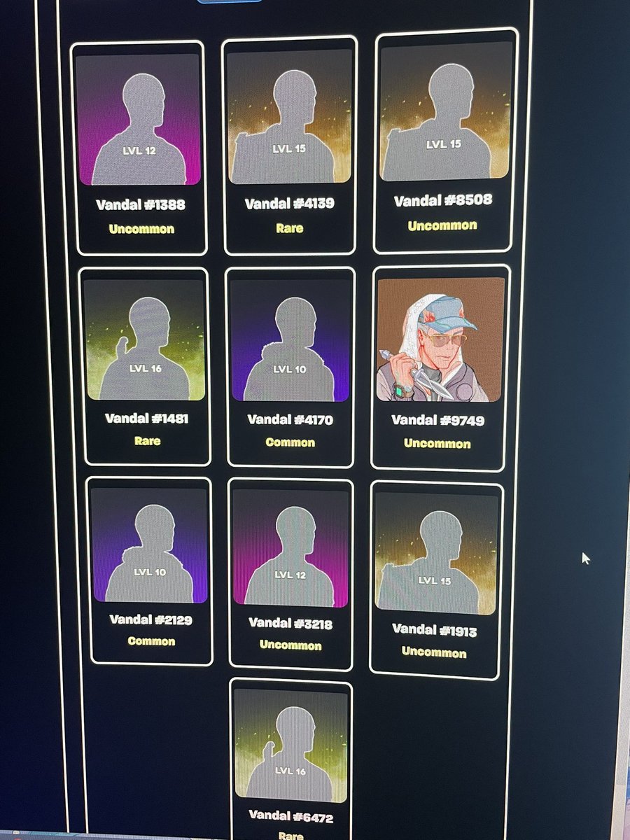 I’ve always loved the <a href="/VandalCityCorp/">VNDLS</a> community. Really can’t wait for their art revamp. Planning to snipe a few more rare ones to diamond hodl 💎 

I will always look up to Solberry for being my inspiration for community building. Hope to build like you soon ⚒