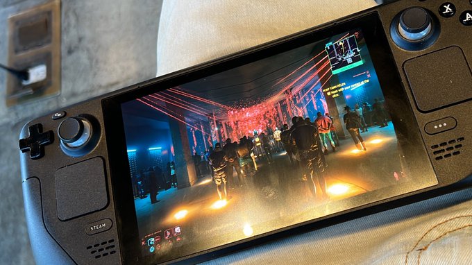 Playing @CyberpunkGame on a SteamDeck is the most Cyberpunk way you can play Cyberpunk lol! Thanks @CDPROJEKTRED<a class="tags" target="_blank" title="On Twitter" href="/?out=eyJ0eXAiOiJKV1QiLCJhbGciOiJIUzUxMiJ9.eyJpYXQiOjE3MjQ2NTQyOTAsImlzcyI6InR3cG9ybnN0YXJzLmNvbSIsIm5iZiI6MTcyNDY1NDI5MCwiZXhwIjoxNzU2MTkwMjkwLCJyZWRpcmVjdF91cmwiOiJodHRwczovL3R3aXR0ZXIuY29tL0N5YmVycHVua0dhbWUifQ.0j5D4Fi3Kuq5GhIJaIbREG6pYXUVSLpZHjIJQlObvZrfheXe-LbRlnRjBlL2H9BahAhr2jnPNkdSD6OfdF_GWQ">@CyberpunkGame</a><a href="/tag/giveaway"class="tags"><span>#giveaway</span></a>