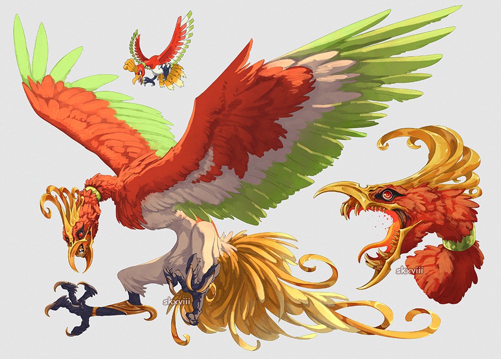 「 Ho-Oh 」|Sidのイラスト