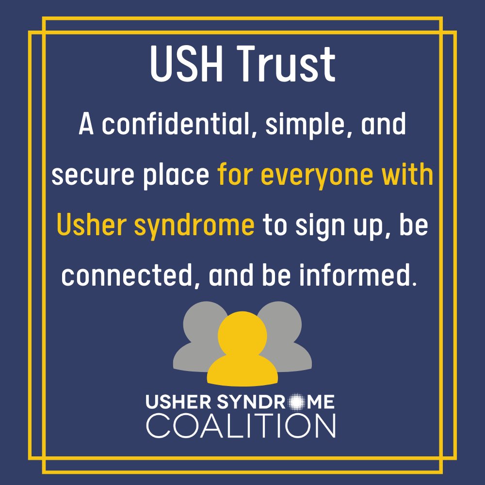 Usher Syndrome Coalition tweet media