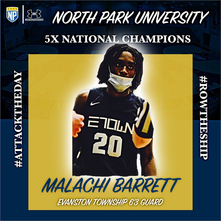 MALACHI (@malachi06311539) on Twitter photo After a great visit with <a href="/EdwindMcGhee/">Edwind McGhee</a> and <a href="/CoachSeanSmith1/">Sean Smith</a> I’m blessed to say I have received an offer to North park university! <a href="/ETHSports/">Evanston Athletics</a> After a great visit with <a href="/EdwindMcGhee/">Edwind McGhee</a> and <a href="/CoachSeanSmith1/">Sean Smith</a> I’m blessed to say I have received an offer to North park university! <a href="/ETHSports/">Evanston Athletics</a>