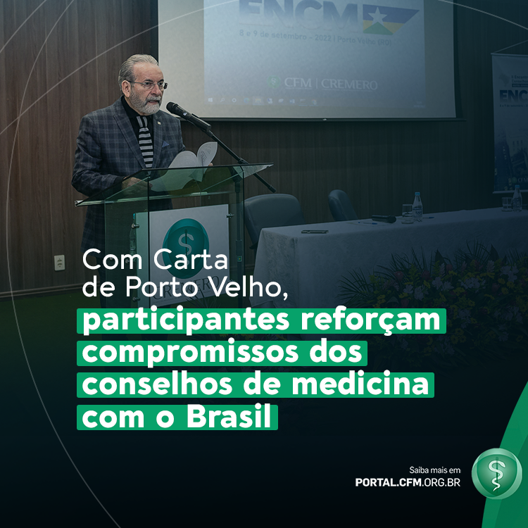 medicina_cfm's tweet photo. O resultado de dois dias de debates no II Encontro Nacional dos Conselhos de Medicina, realizado nos dias 8 e 9 de setembro, em Rondônia, foi a Carta de Porto Velho.
Você pode conferir a carta completa em: https://t.co/xdrak83RA6
#cfm #encm https://t.co/hlpUI9UB8l