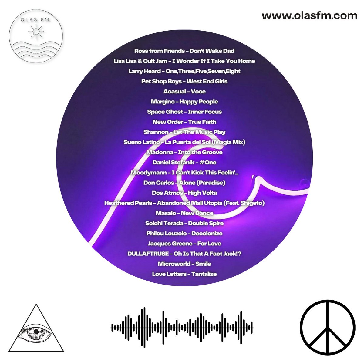 olas_fm's tweet photo. Episode 91 brings music from Lisa Lisa &amp; Cult Jam, Sueno Latino, Soichi Terada &amp; more. 

Blending classics with modern sounds.

Another hour and some of universal dance music.
https://t.co/ML4kwtTDj1 https://t.co/lfjS9FphIs