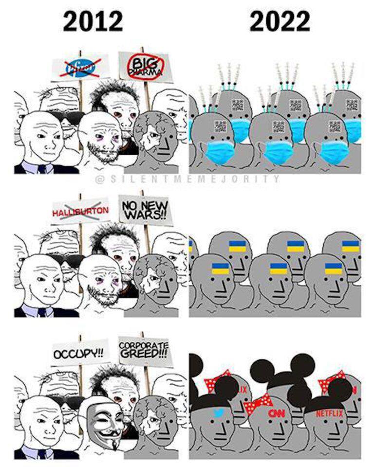 Left wingers fell off