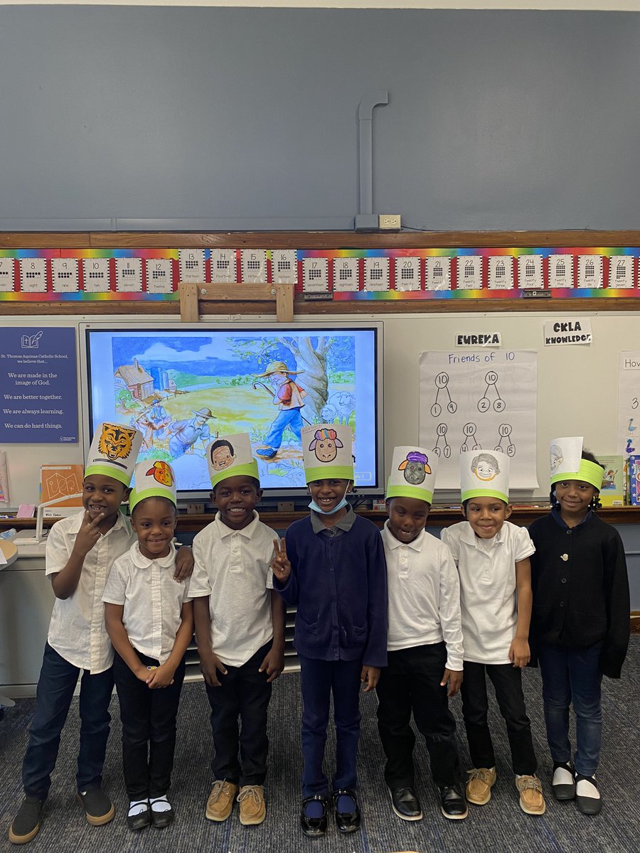 We celebrated the end of our Fables and Folktales unit with re-enactments of a few of our favorite stories. Look out for a few nominations come award season.