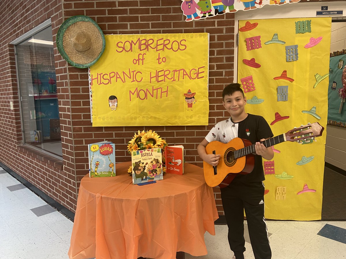 Fairview_HCS's tweet photo. Fairview Elementary proudly recognizes Hispanic Heritage Month. Embrace the culture!!!
Fairview Elementary orgullosamente reconoce el Mes de la Herencia Hispana. Abraza la Cultura!!!
@WorldLang_HCS @HenryCountyBOE
#ConditionsforLearning #BetterTogether #Relationships https://t.co/i2xhurK7Gn