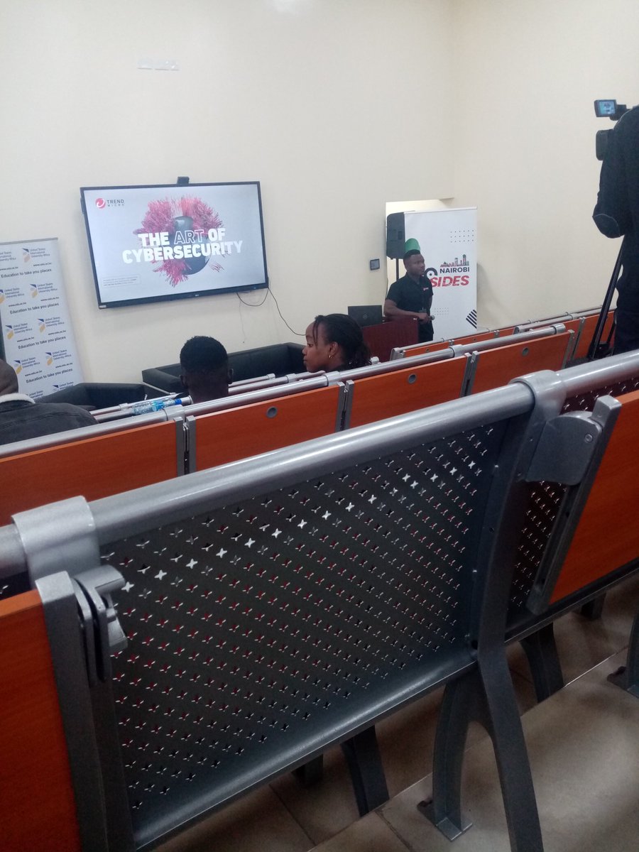 D_C4ptain's tweet image. Day 1 @BSidesNairobi was pretty awesome.
Got to hear from @eKRAALhub
@MicrosoftADC @_theVIVI @JonesBaraza @muchilwa @la_fraize @AndrewLiquid Ms Banchale from @CA_Kenya NC4 @SaruniBM and @dwambia from @TrendMicro
Looking forward to Day 2 of @BSidesNairobi #RedefiningSecurity