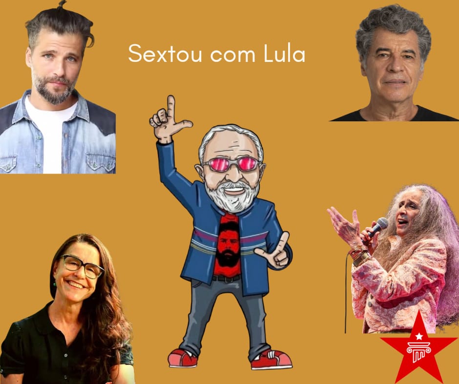 FAZ O L
L de Lula
L de livre
L de liberdade 
Os artistas declararam seu voto ao ex-presidente nas urnas!!  
É Lula É 13.
#SextouComLula 
@PTDemocracia