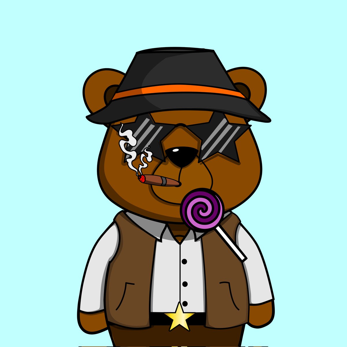 squad funky bears NFT tweet media