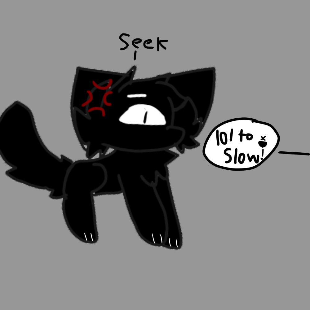 Ashfirewolf's tweet photo. Seek #doorsfanart https://t.co/Nu5en4UR0G