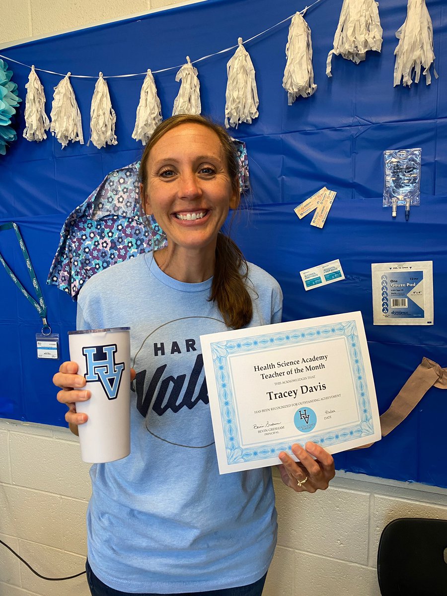 It’s no surprise that our first teacher of the month is Tracey Davis! She loves her kids well and is the sweetest person! <a href="/HVAGresham/">Bevin Gresham</a>
