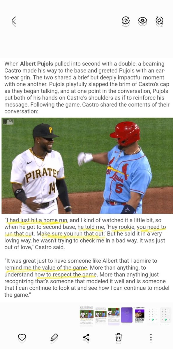 Yep! Youth and young men have probably heard this dozens of times. Here it is from one of the greatest hitters in baseball. 

Respect the game!