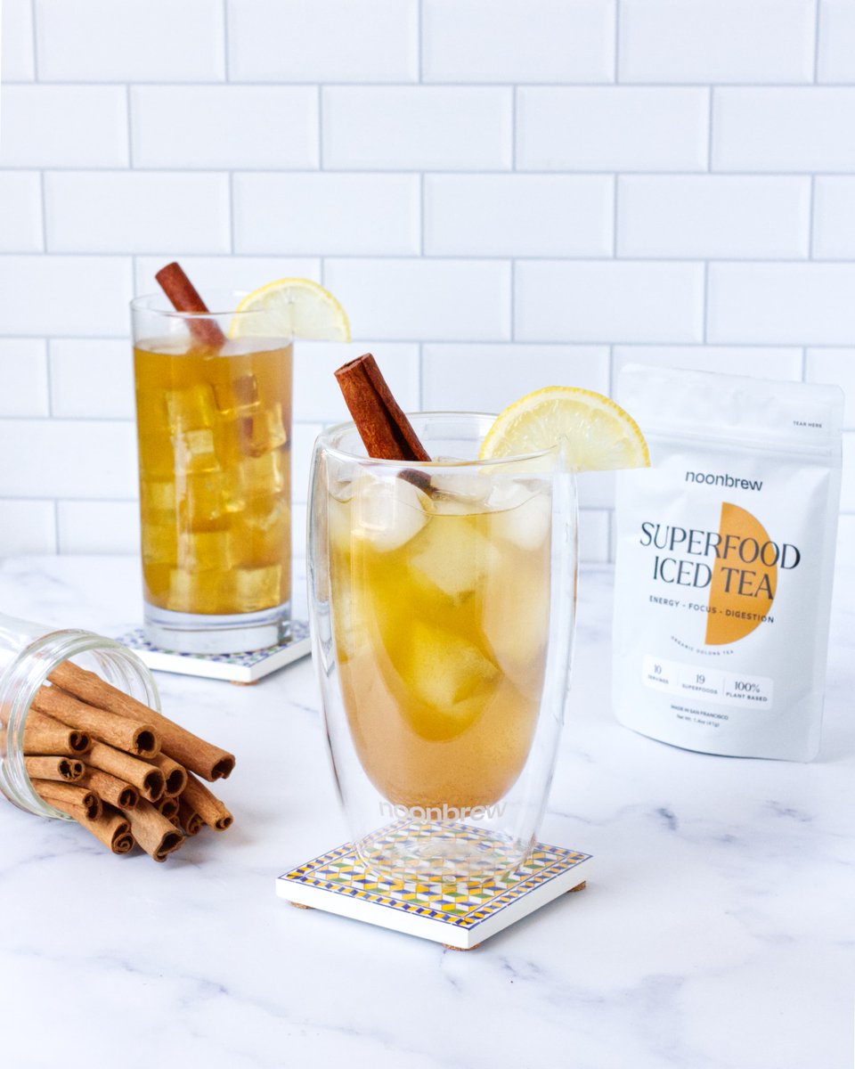 NoonBrew | Superfood Organic Tea tweet media