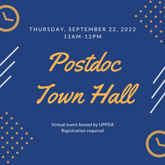 Whether you're a new postdoc at Pitt or a seasoned pro, join the UPPDA as we discuss postdoc benefits and culture at the University of Pittsburgh. Register: pitt.zoom.us/meeting/regist…