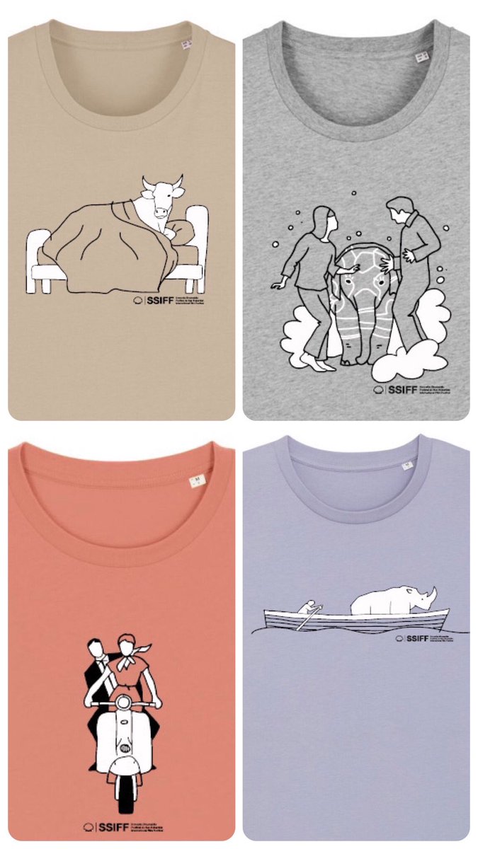 Callatelaboca's tweet image. Camisetas oficiales de Festival de Cine de San Sebastián. #70SSIFF