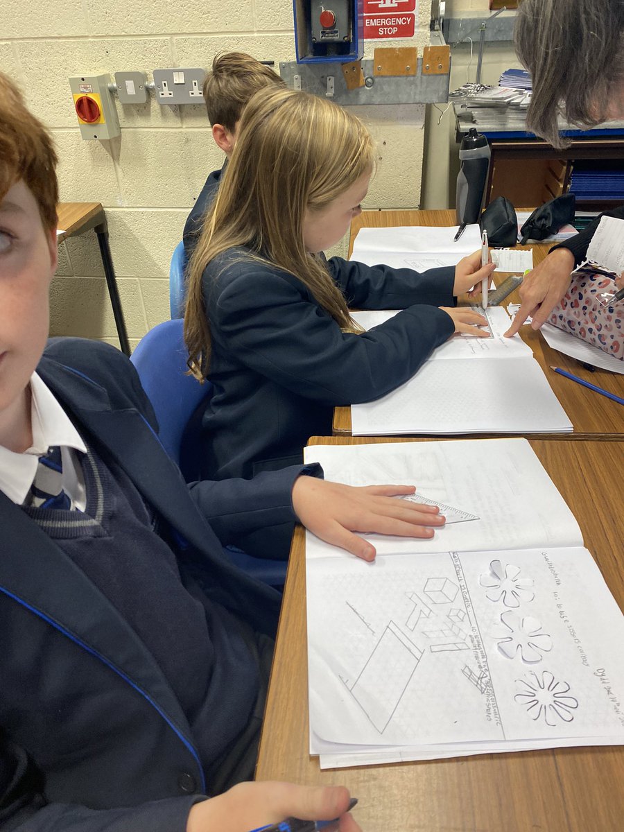 argoed_DT's tweet photo. A great start for new year 7! Learning isometric projection in DT lessons. #dt #year7 #isometricprojection #succeedingtogether https://t.co/iVi9gPmsi9