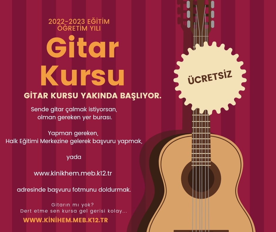 kinikhem35's tweet photo. Gitar Kursu kayıtlarımız devam ediyor. https://t.co/OHGA9KVMtM