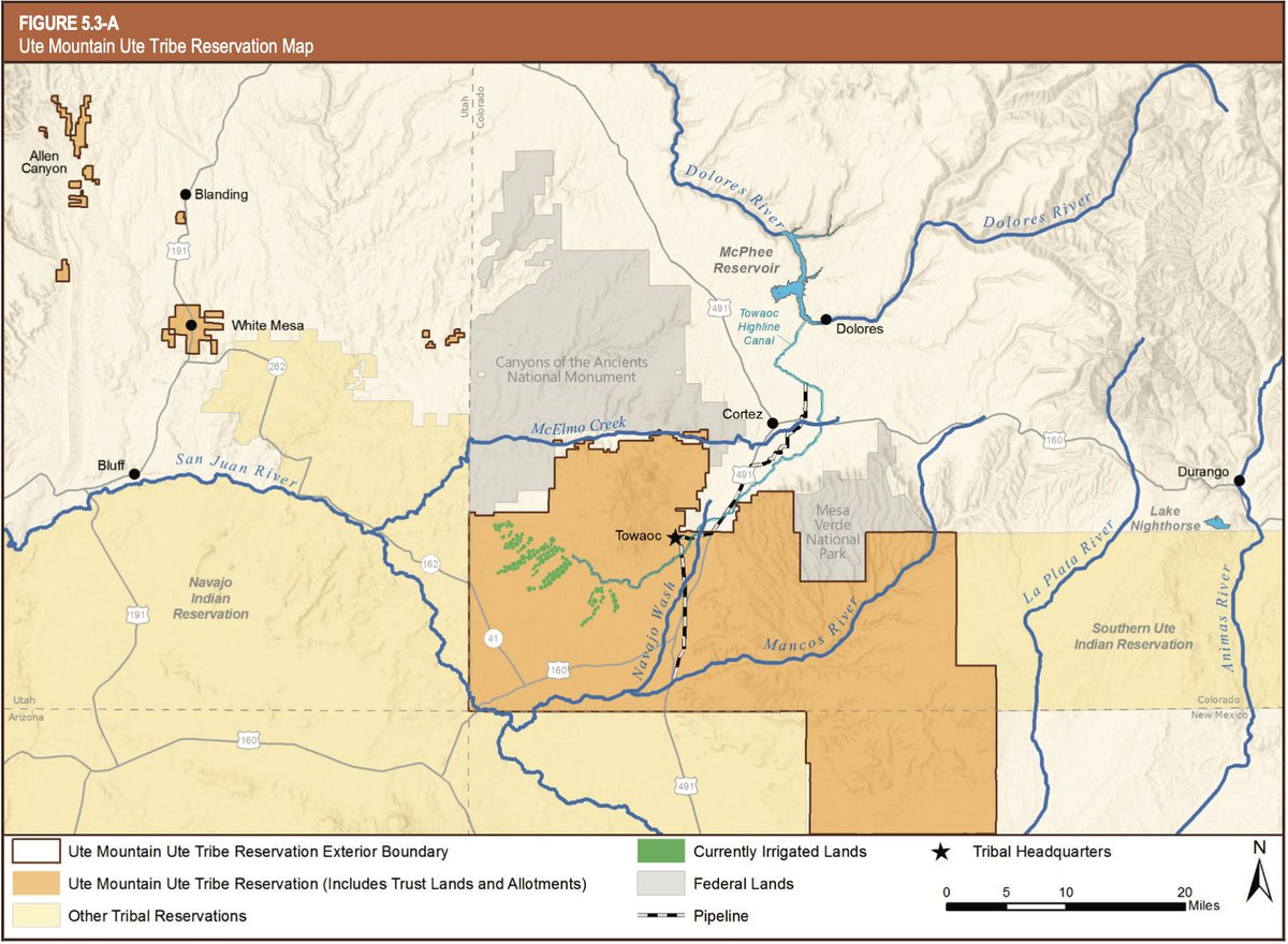 CoyoteGulch's tweet photo. Mueller: Agriculture is all of us, we all eat. The two largest Ag operations in #Colorado are owned by the Ute Mountain Utes and Southern Utes. Last year the Ute Mountain Utes got 10% of their water for thousands of acres. No one is doing more to conserve. #overdrawn22 https://t.co/2w9cFotW8f