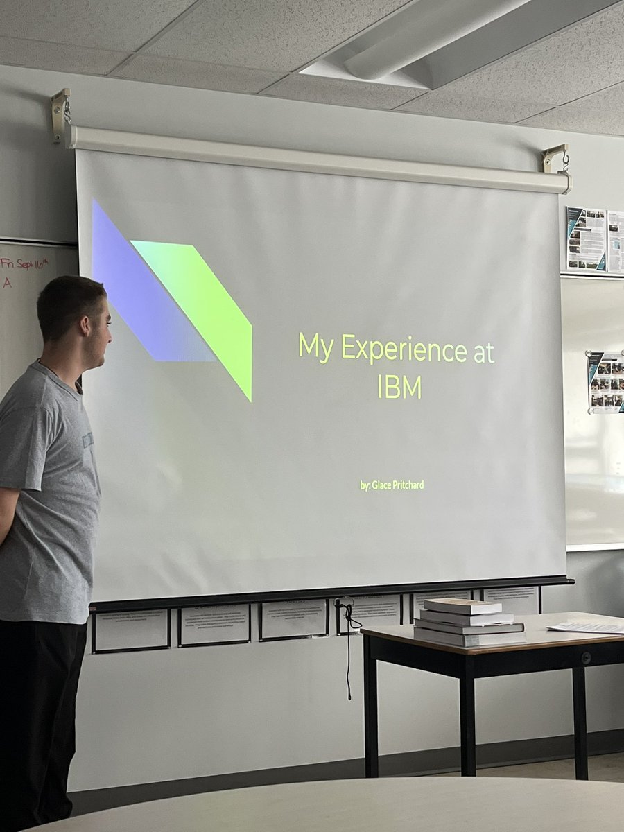 Fantastic visit to Yarmouth Consolidated Memorial High School where I was treated to presentations from Ms. Langille’s Technology Education (TAP) students on their summer internships! These TAP students are having amazing experiences. Just wow! <a href="/BEC_NS/">Business Education Council</a> <a href="/kdsduncan/">Kim Duncan</a> <a href="/RyanDMacD/">Ryan MacDonald</a>