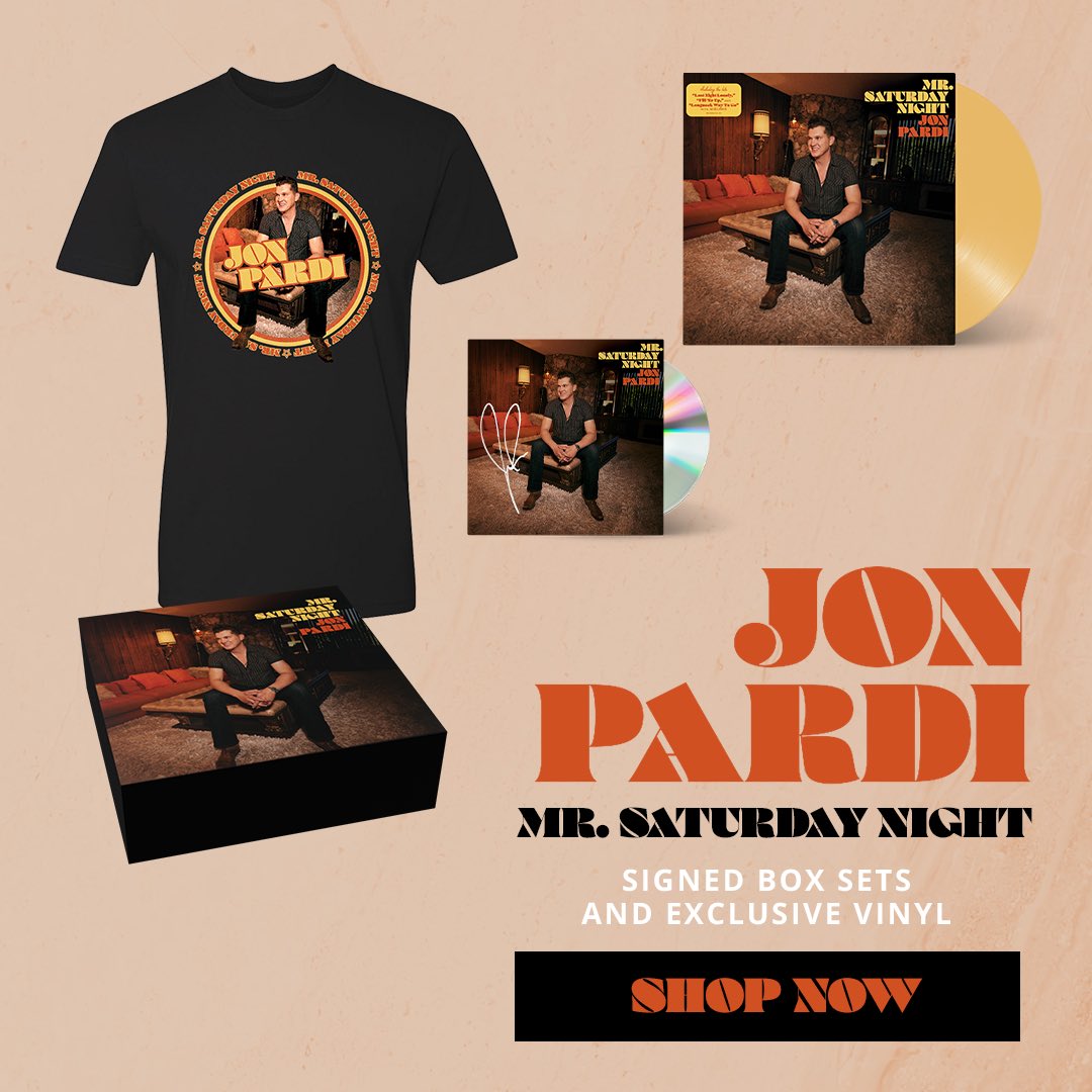 Get your exclusive limited-edition custard-yellow #MrSaturdayNight vinyl in the official album store. Pre-order today! umgn.us/jpmsnstoreTP