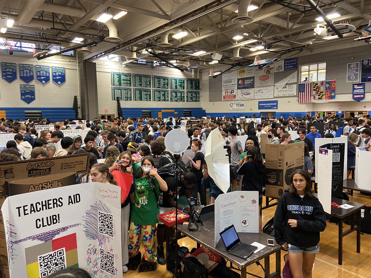 It’s the Club Fair!  So many amazing student leaders talking about their organizations and passions. Lots of excitement as everyone is here signing up. Check out the new Club page for more information. #wchs #studentleadership #clubs