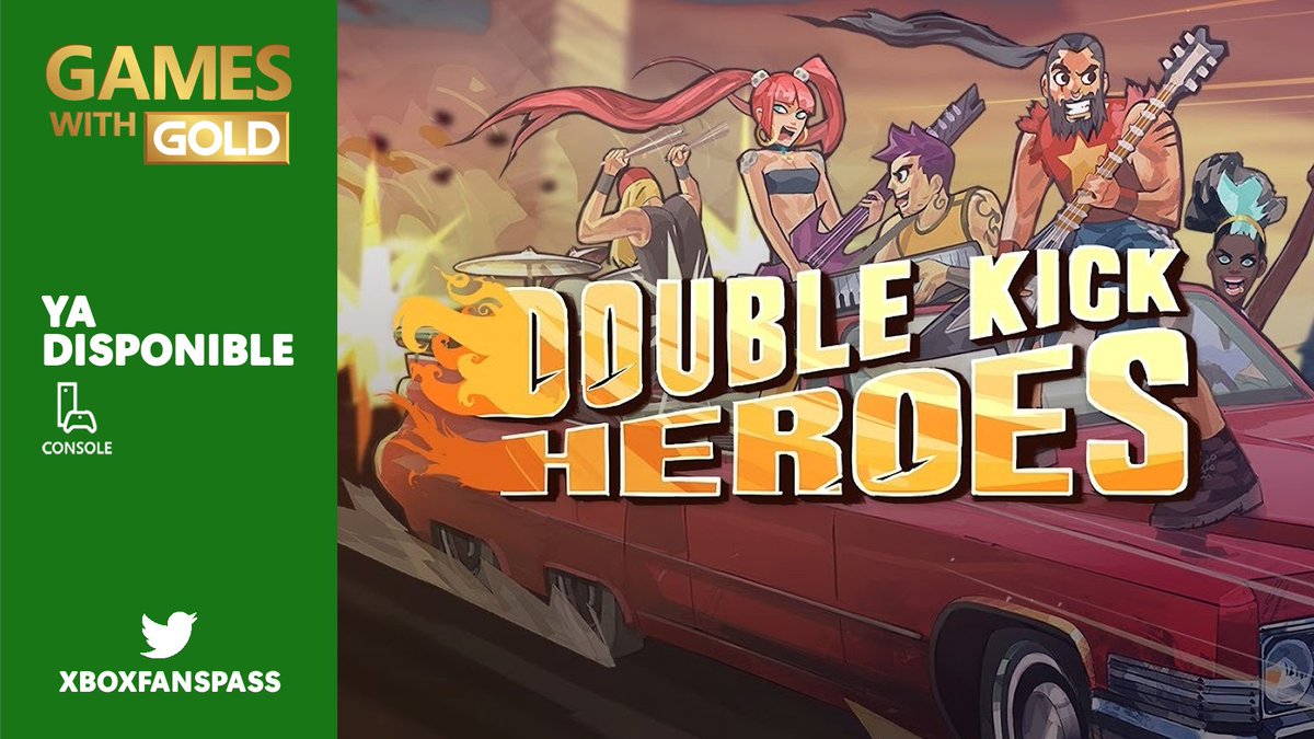 Ya disponible Double Kick Heroes #GamesWithGold y #XboxGamePass Link: xbox.com/es-CL/games/st… #Xbox #XboxSeries #DoubleKickHeroes @headbang_club @plugindigital @Xbox @XboxChile