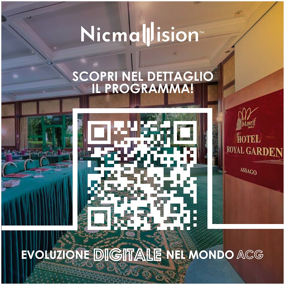 Nicmasrl's tweet photo. Scopri l'evento Nicma dedicata ai clienti ACG...e se vuoi saperne di più, contattaci!

https://t.co/o96wfSYYGj

#NicmaVision #evoluzionedigitale #ACG #evoluzioneacg #Nicma #latecnologiafattadipersone https://t.co/vON8xfOqRs