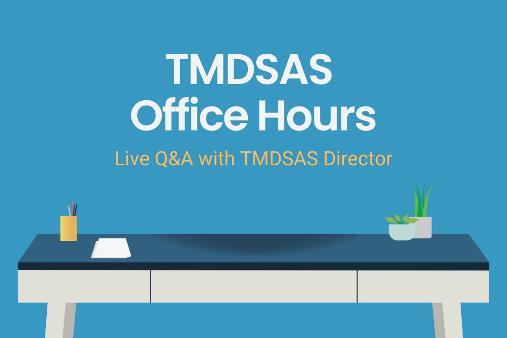 TMDSASSupport's tweet image. Working on your application? Bring your questions to the TMDSAS Director on Monday, September 19 at 1pm CT on our YouTube Channel!

youtube.com/user/TexasHeal…