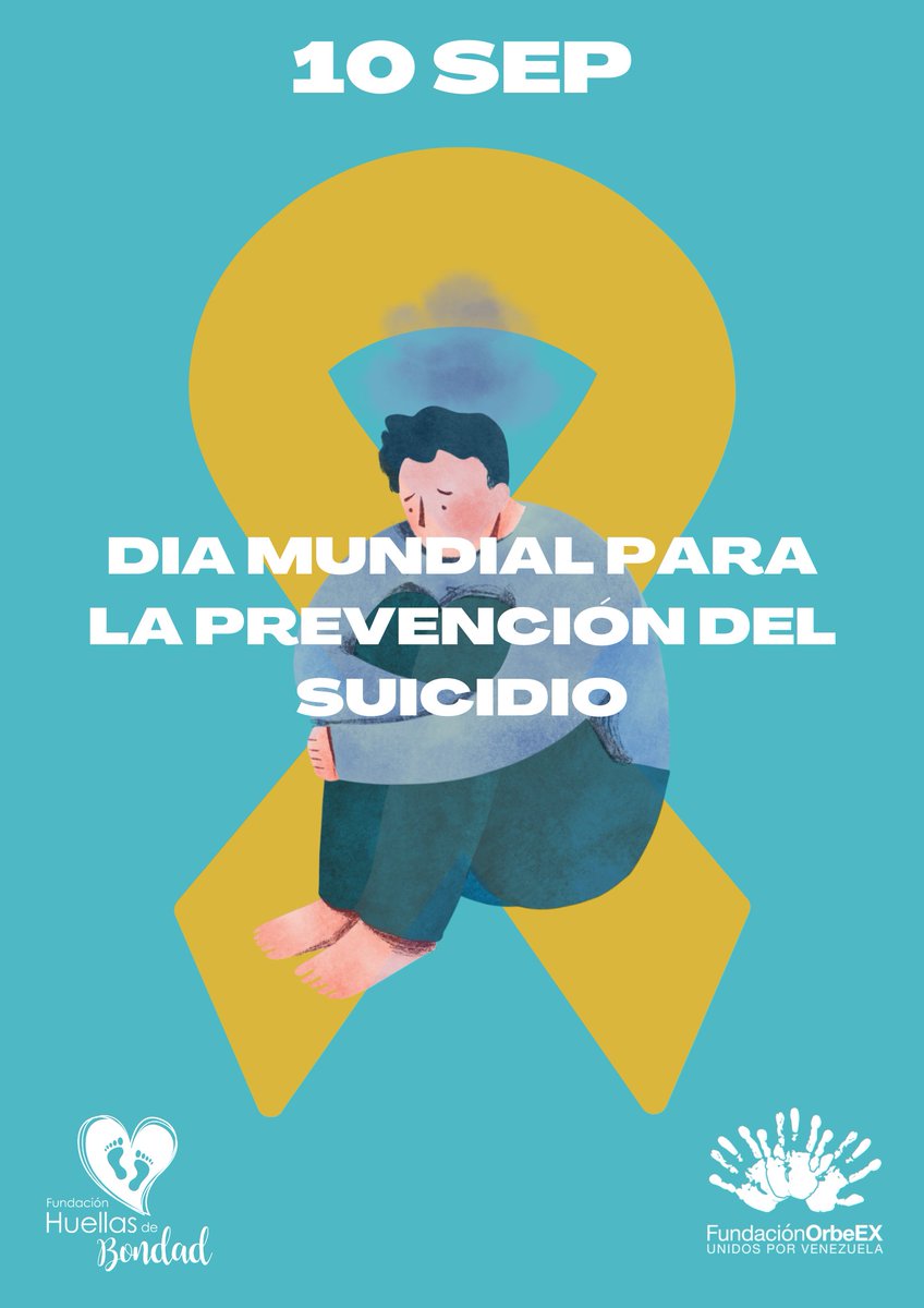 El pasado 10 de septiembre se conmemoró el Día Mundial para la prevención del Suicidio,  el objetivo de 
 esta fecha es concienciar a nivel mundial que el suicidio puede prevenirse.
🎗

#prevenciondelsuicidio #Efemerides