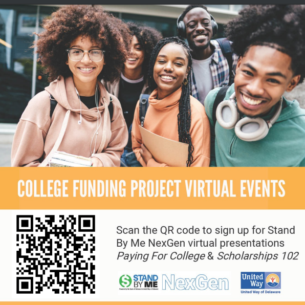Can't make our in person Paying for College Event @St_GeorgesTHS on 9/27 at 6:30pm in the lecture hall? That's ok! Sign up for a virtual session to learn ways on how to fund college. Sign up through flyer. @SarahOlsavsky @ChadHarrisonSG @StGGuidanceDept