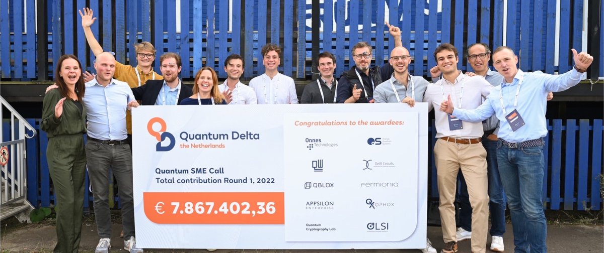 QphoX has been awarded €580K subsidy from Quantum Delta NL to develop new Quantum Interconnect. 

Thank you <a href="/QuantumDeltaNL/">Quantum Delta NL</a>!

Read more here: qphox.eu/qdnl_220916
#QuantumComputing #quantumtechnology