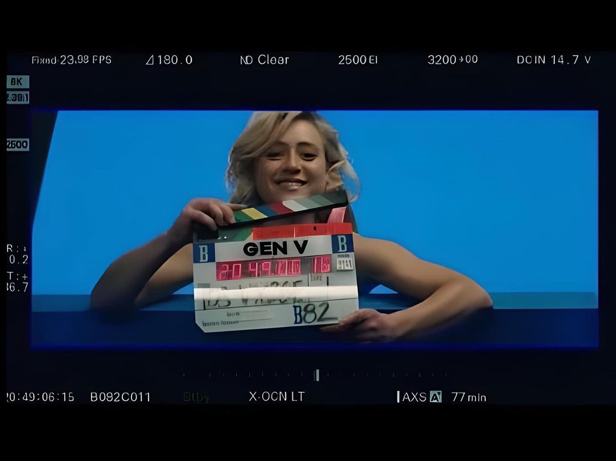 Yea, we’re wrappin GEN V production. No, we ain’t tellin ya when it’s coming out yet.