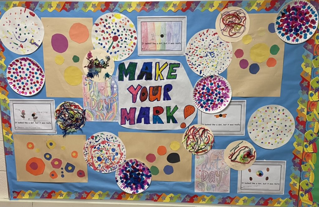 mrsdaoust's tweet photo. Everyone made their mark on Dot Day! https://t.co/7dep2AkTJT