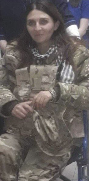 KarenMkrtchyan4's tweet photo. This is 36-year-old Anush Abetyan. 
#Azeri soldiers raped her, gauged her eyes &amp; replaced them with stones, cut her toes, mutilated her body &amp; put her fingers in her mouth. They stripped her naked, wrote stuff on her breasts &amp; shared her video,while  boasting next to her body/  1 https://t.co/16ZHMMnRXL