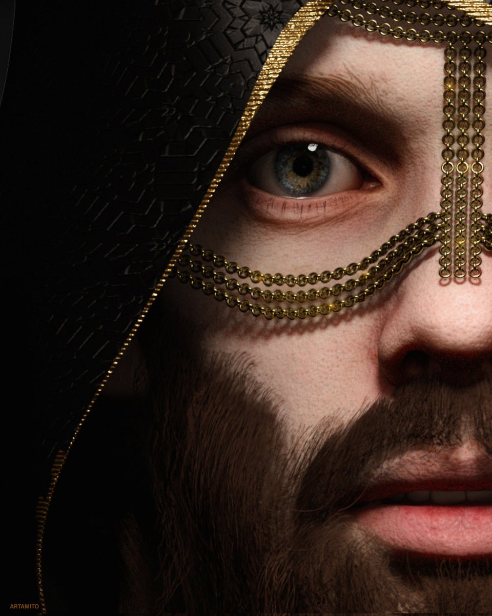 Artamito's tweet photo. More shots of my new 3D character, "The cult leader".
.
#artamito #3D #3drender #digitalportrait #Trending #3dmodeling #3Danimation #nftart #3dart #characterart #zbrush #NFTartist #DigitalArtist #NFTCommunity https://t.co/6W7FbLSToQ