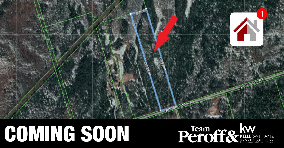 PierreDemers's tweet photo. 🔥 Coming Soon - 14 Acres
📍 Con 3 Lot 13 Snoddon Rd. PEFFERLAW, ON

🏷 Asking $179,900

🔑 Details ➡️ https://t.co/NfKinqlThi

#TeamPeroff #HomeIsGeorgina https://t.co/acGYoXuTq3