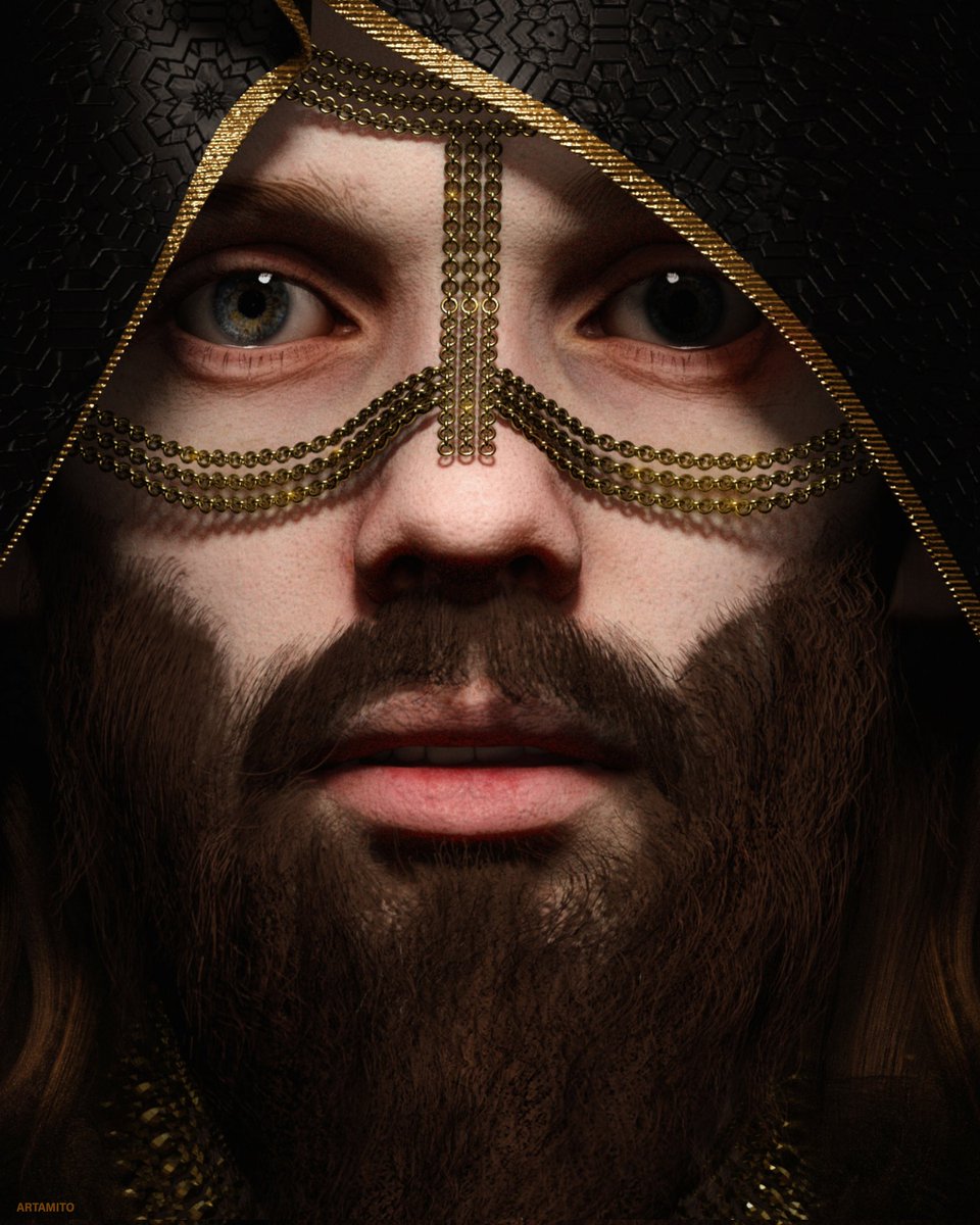 More shots of my new 3D character, "The cult leader".
.
#artamito #3D #3drender #digitalportrait #Trending #3dmodeling #3Danimation #nftart #3dart #characterart #zbrush #NFTartist #DigitalArtist #NFTCommunity