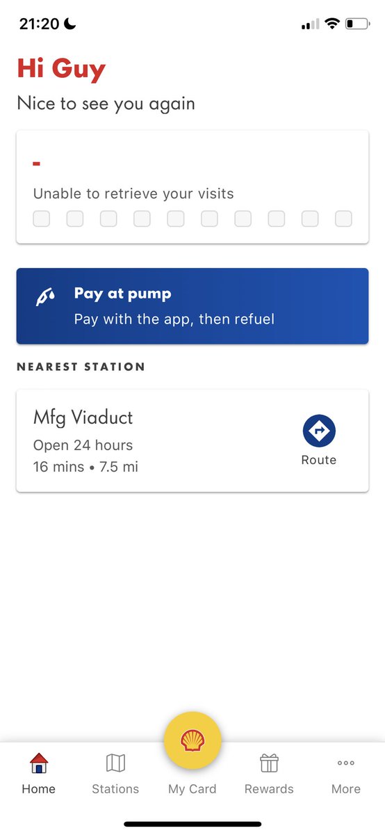 GuyMegson's tweet image. @ShellStationsUK @Shell_UKLtd @Shell from not recording visits, inconsistent support, unable to use vouchers with pay at pump to your colleagues choosing which promotions apply to my usage - the #shellapp has left me wanting to use anyone else but #shell - so tonight…