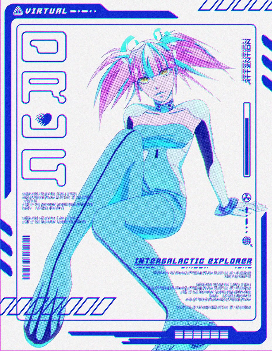 *ﾟ+*.｡ SPACE LOVER ｡ +..*ﾟ
#illustration #digitalart #cyberpunk