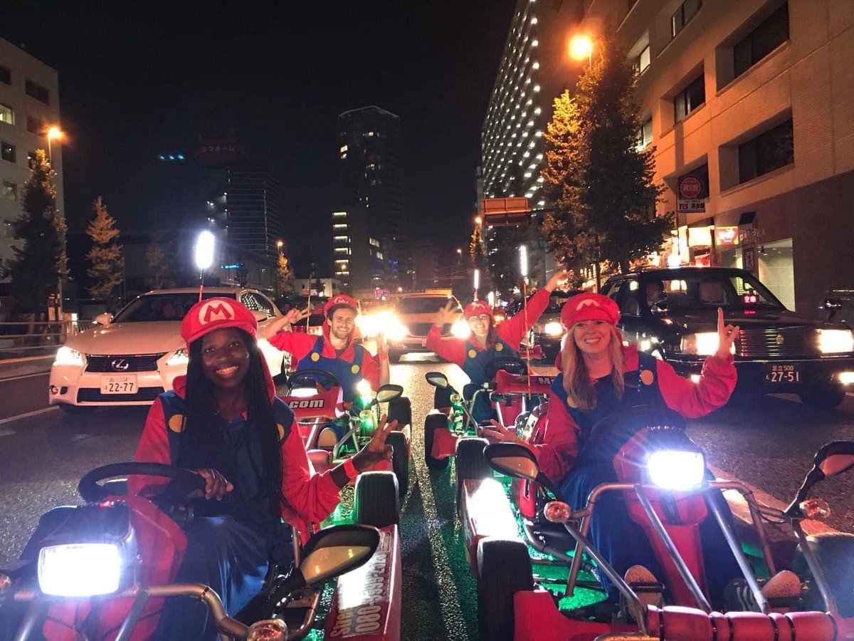 bitchiwas999's tweet photo. One day I’ll go to Japan and do Mario Kart in real life 🙏🏽 speaking it into existence https://t.co/4YmlKywfyH