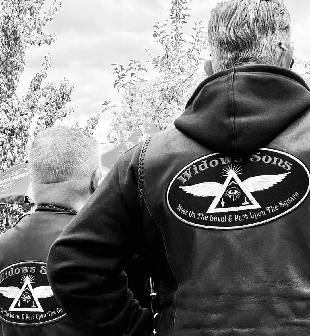 WyvernWSMBA's tweet photo. #nailsea #bikeshow #widowssons #wyvernchapter @PGLSomerset @GlosPGLodge https://t.co/xO0DOzuF79