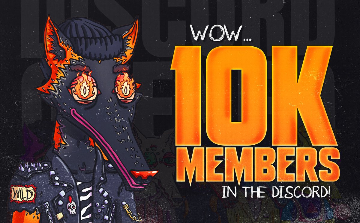 FatalFoxesNFT's tweet image. With more than 10K FOXES in the discord... we are only growing stronger! 🦊

10 WL Spots 🎟️ | Follow, RT &amp;amp; Like

The hype is unreal, thank-you! 🧡