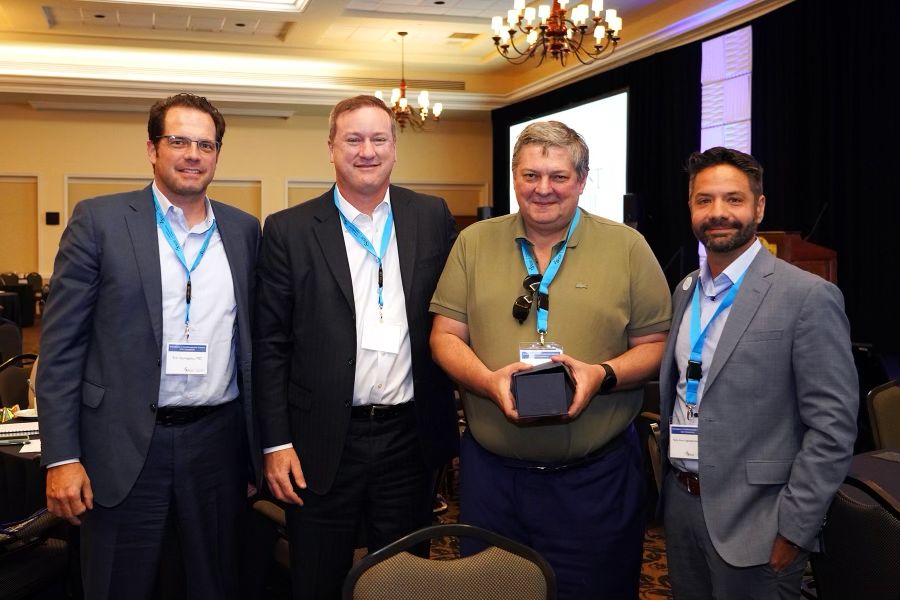 TudorGJovin's tweet photo. Honored to receive the Innovations in Neuroscience Award at the 2022 Baptist Health Cerebrovascular Science Conference in Jacksonville, FL. Thank you @NAghaebrahim, Ricardo Hanel &amp; Eric Sauvageau for graciously hosting me and congrats for organizing an outstanding conference https://t.co/HDsjCx5XuZ