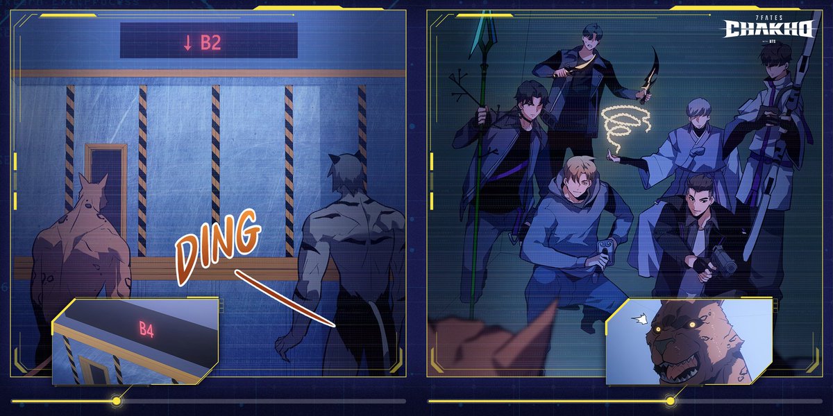 7fatesES's tweet photo. [NOTICIA] Operación "Emboscada en la prisión"
¿Qué fue lo que dijo #Dogeon? Vota la opción que creas correcta en el siguiente tuit 👀

Lee el ep. 15 de #7FATES_Chakho por Webtoon
👉https://t.co/RwGmwaC1TW

#CHAKHO #BTS #BTSXWEBTOON #7FATESEnEspañol https://t.co/hZAPB5cek8