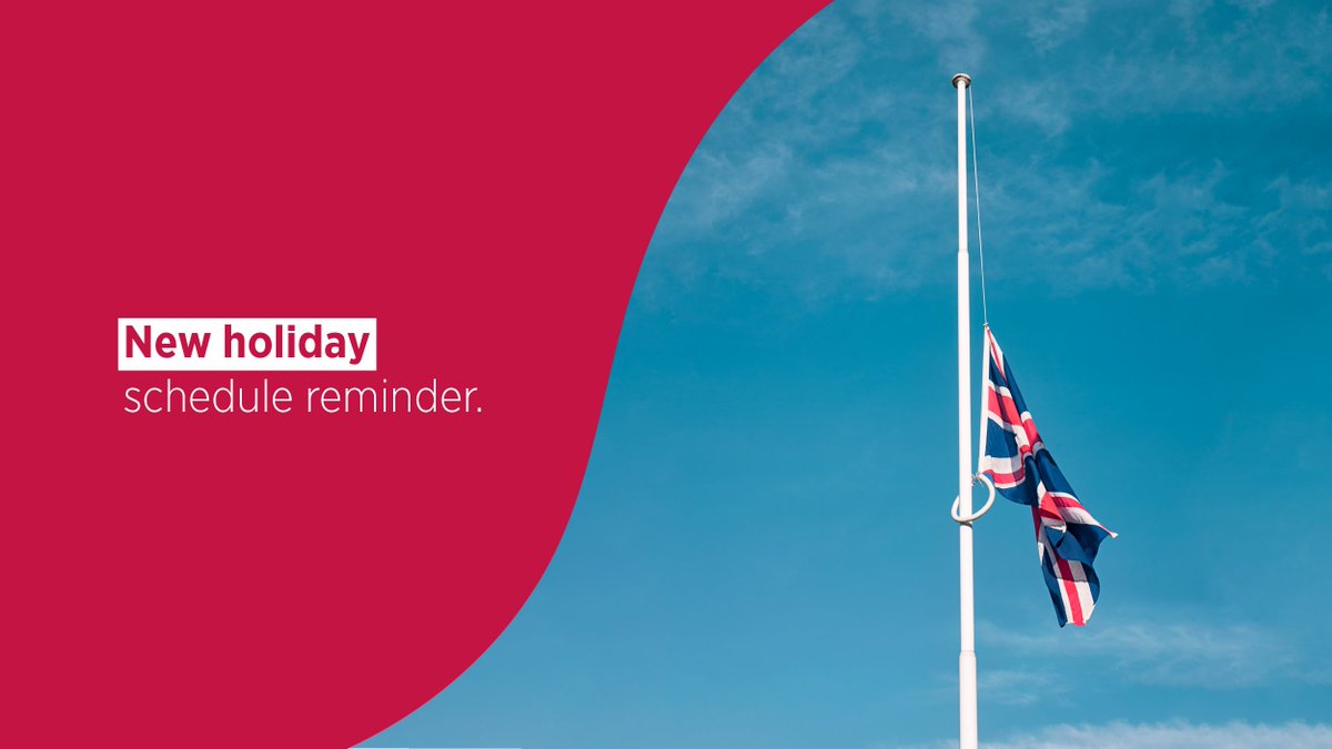 In light of the one-time holiday being introduced to commemorate the passing of Queen Elizabeth II this is a friendly reminder to update your relevant holiday groups/schedules. Find out how to add a holiday group for Protege bit.ly/3QPX5Hu #accesscontrol #publicholiday