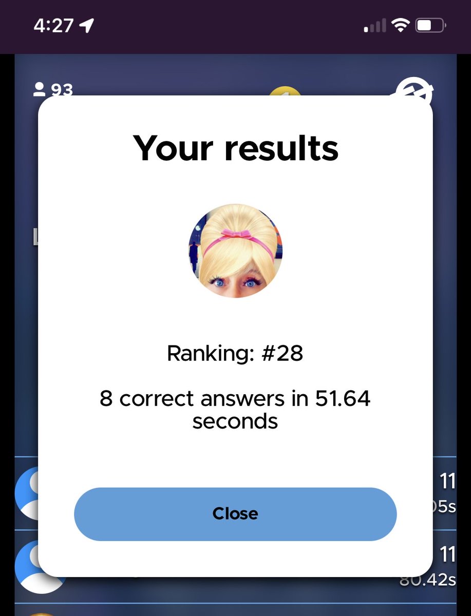 PJM143's tweet photo. ⁦@one2_win⁩ ⁦@GranPC⁩ ⁦@edwardgvickers⁩ ⁦@eybyon⁩ OK I was really excited to get my LOWEST number ever But figured out it why! It was bc my friends didn’t play today 🤣🤣🤣.
I WON $5 🎉YAHOO🎉
#One2Win https://t.co/uOOoFLa2Jk