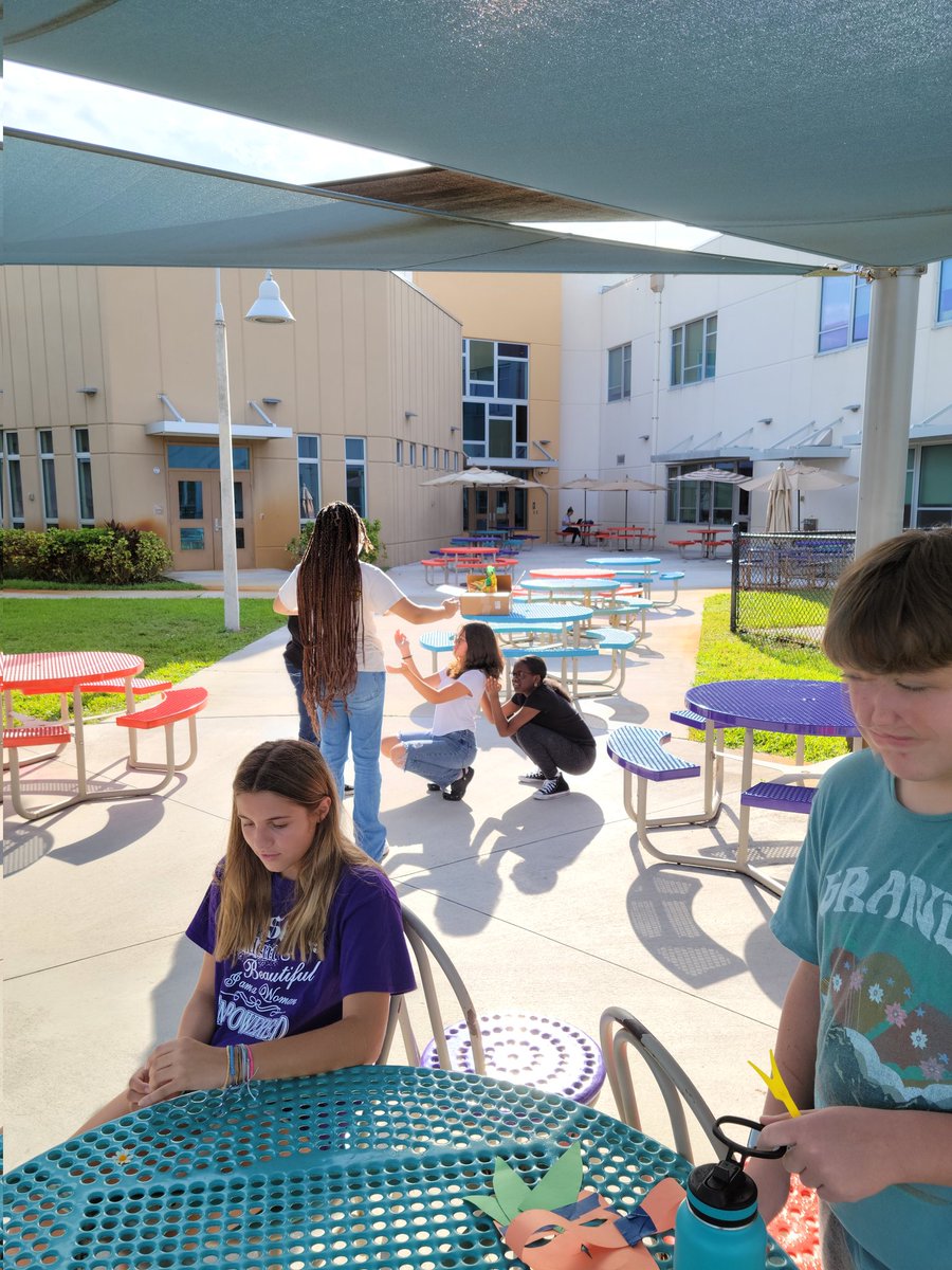 TaylorTurizo's tweet photo. This week in PBL: gallery walk for our FL maps, potato planting, and Tableau planning https://t.co/LbeBY0zBSM