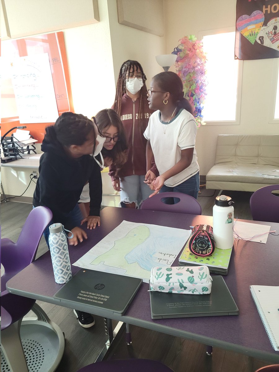 TaylorTurizo's tweet photo. This week in PBL: gallery walk for our FL maps, potato planting, and Tableau planning https://t.co/LbeBY0zBSM